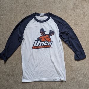 Port and Company Long Sleeve Tee with Moose Graphic